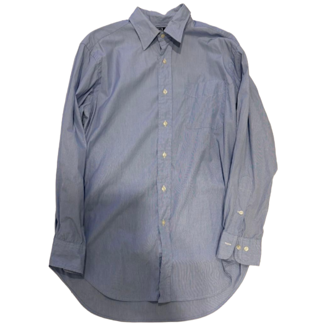 Polo Ralph Lauren 长袖衬衫 90年代复古条纹淡蓝色 XL(LL)
