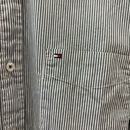 Tommy Hilfiger ストライプ 長袖シャツ M