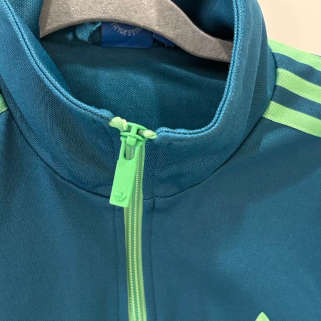 adidas アディダス トラックジャケット ファイヤーバード ディープグリーン M