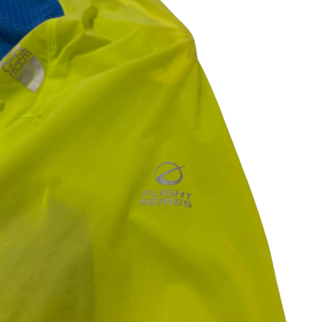 THE NORTH FACE ウィンドシェル ネオンイエロー/ブルー XL(LL)