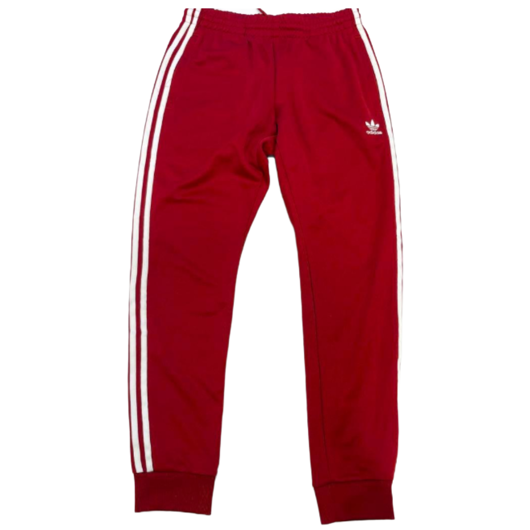 adidas アディダス トラックパンツ ジョガーパンツ レッド XL