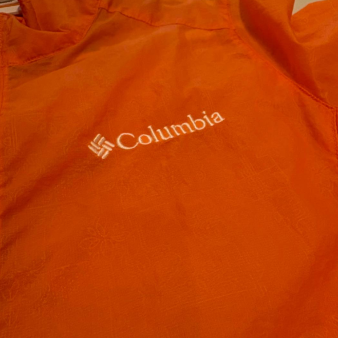 Columbia Windbreaker Orange Women's S