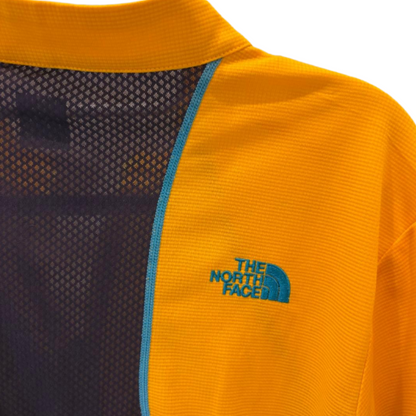 THE NORTH FACE ノースフェイス ハーフジップ イエロー×オレンジ M-Lサイズ相当
