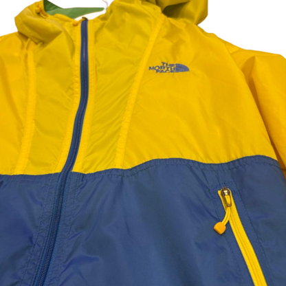 THE NORTH FACE マウンテンパーカー イエロー × ブルー S