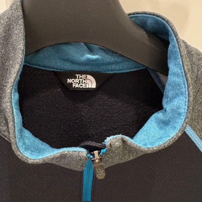THE NORTH FACE 北面 半拉链长袖T恤 海军蓝 M