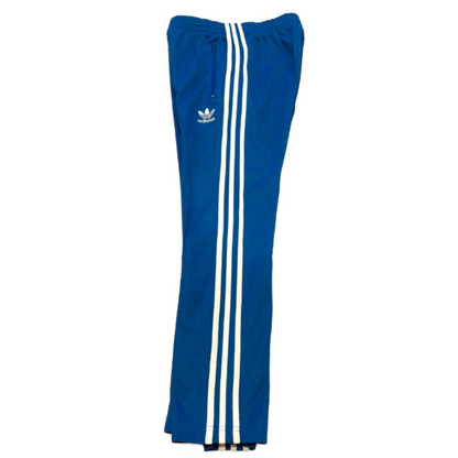 adidas アディダス トラックパンツ ジャージ 青 S