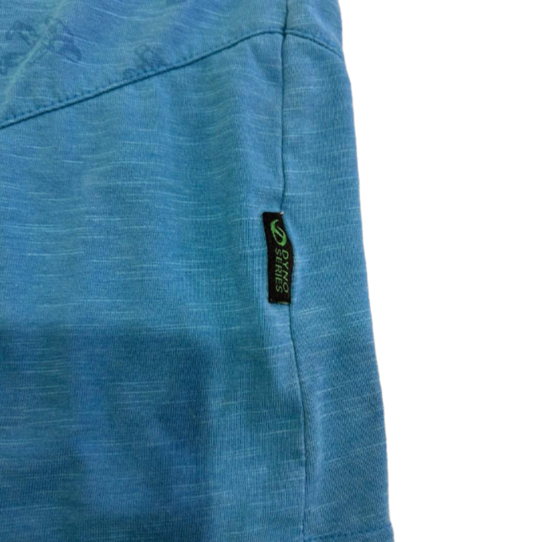 THE NORTH FACE 노스페이스 하프집 티셔츠 블루 L