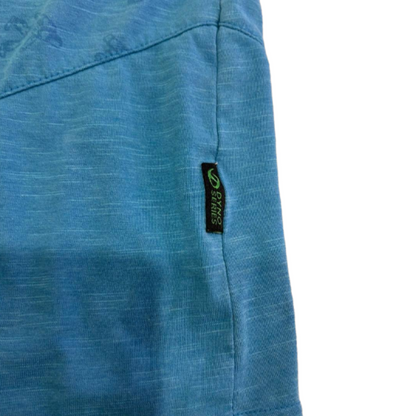 THE NORTH FACE 노스페이스 하프집 티셔츠 블루 L