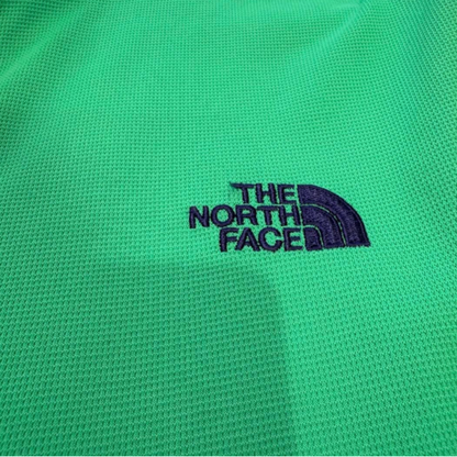 THE NORTH FACE ノースフェイス ハーフジップTシャツ グリーン XL