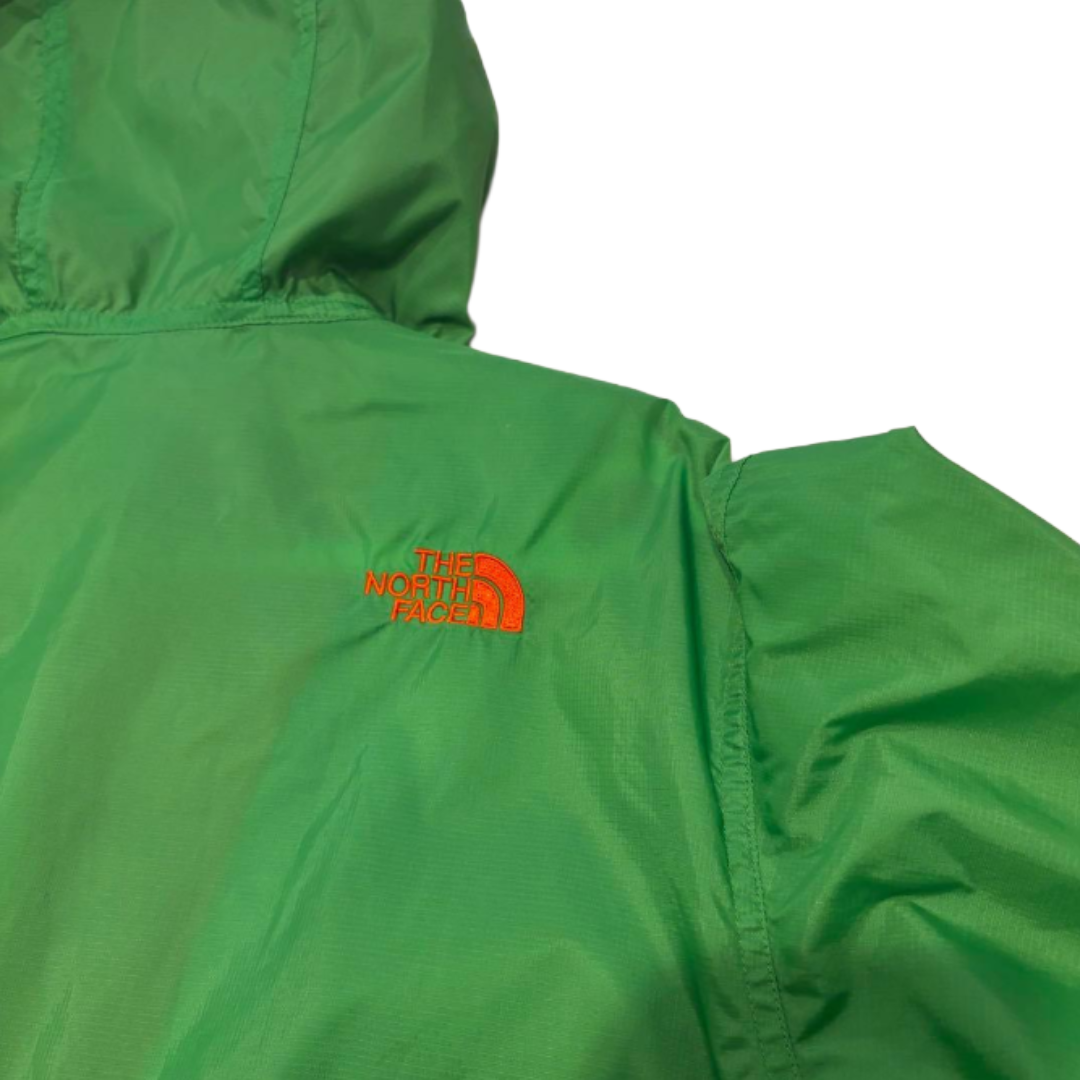 THE NORTH FACE Nylon Jacket Green x Navy x Orange M