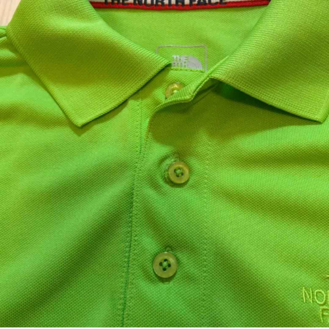 THE NORTH FACE 北面 polo 衫 Coolmax 绿色 S