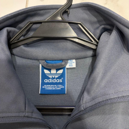 adidas アディダス トラックジャケット ファイヤーバード グレー×ネオンイエロー L