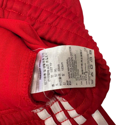 adidas アディダス トラックパンツ ジョガーパンツ レッド XL