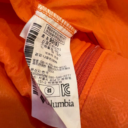 Columbia Windbreaker Orange Women's S