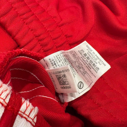 adidas アディダス トラックパンツ ジョガーパンツ レッド XL