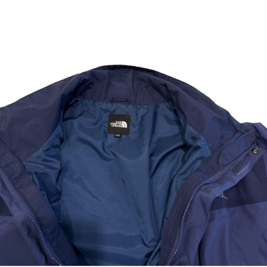 THE NORTH FACE ノースフェイス マウンテンパーカー ダークブルー×ネイビー XL