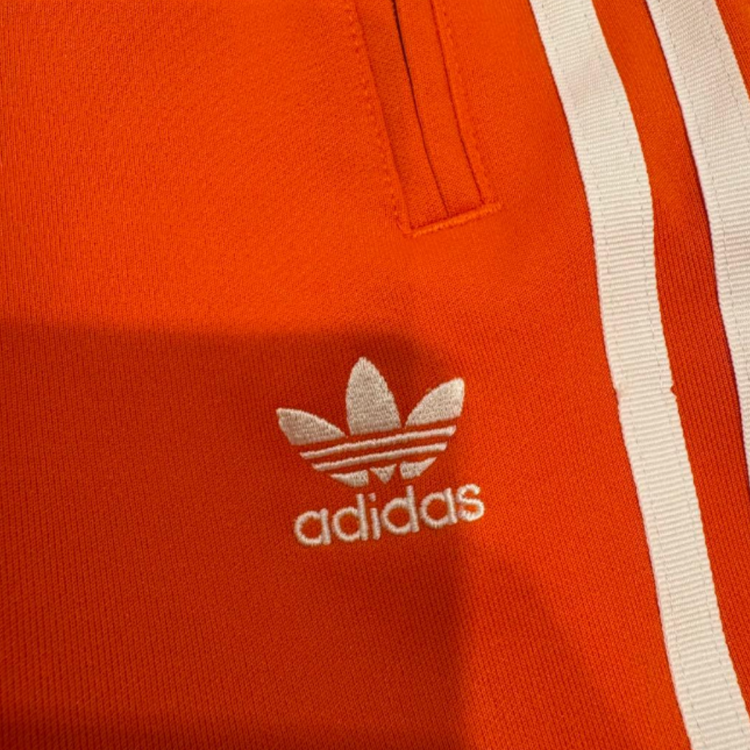 adidas 阿迪达斯 运动裤 Superstar 系列 橙色 M 码