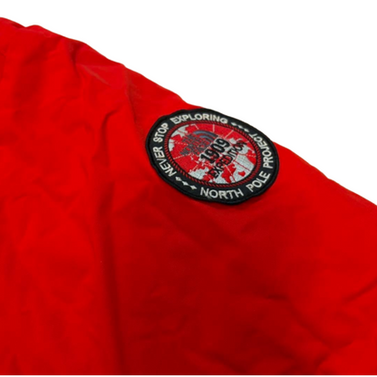 THE NORTH FACE Long Down Coat Down Parka Red M