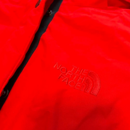 THE NORTH FACE Long Down Coat Down Parka Red M