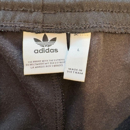 adidas 아디다스 트랙팬츠 저지 트레포일 자수 슬림 블랙 L