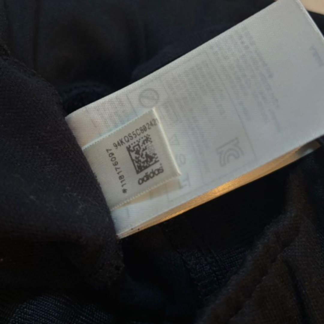 adidas Track Pants Jersey European Model Black M