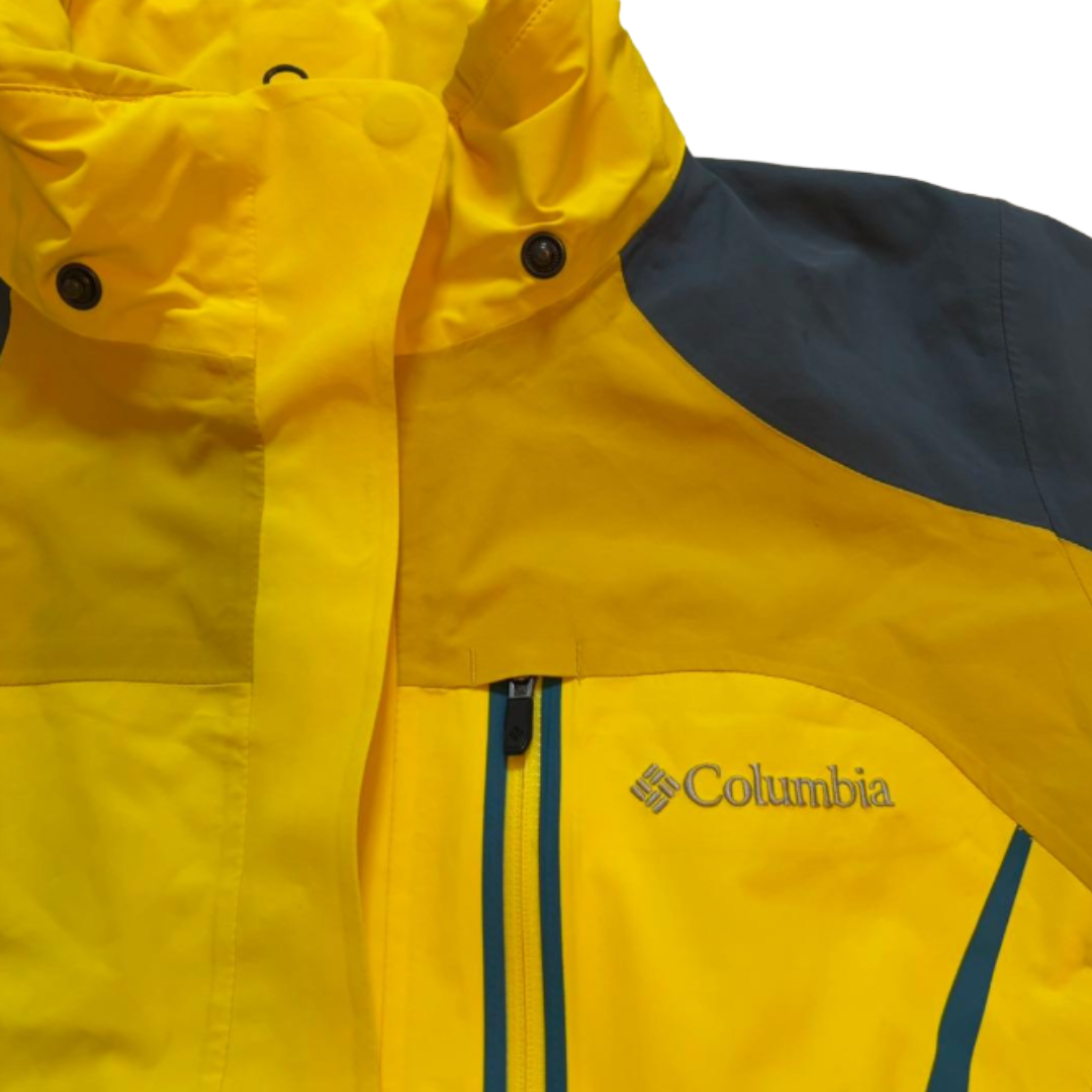 Columbia コロンビア Omni-Tech マウンテンジャケット イエロー L
