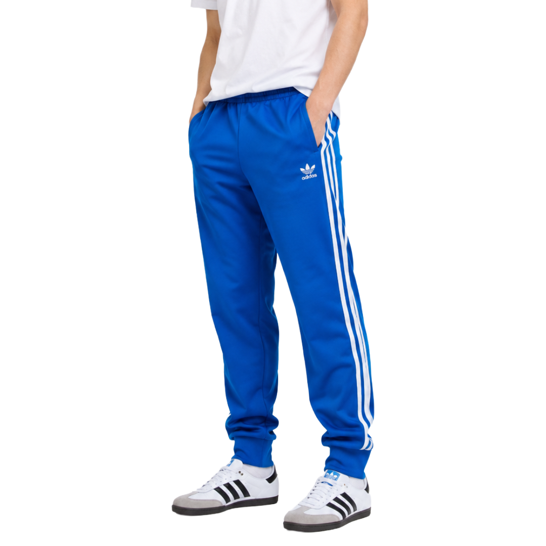 adidas アディダス ジャージ スーパースターシリーズ ジョガーパンツ 青 ブルー L
