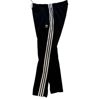 adidas 아디다스 트랙팬츠 저지 트레포일 자수 슬림 블랙 L