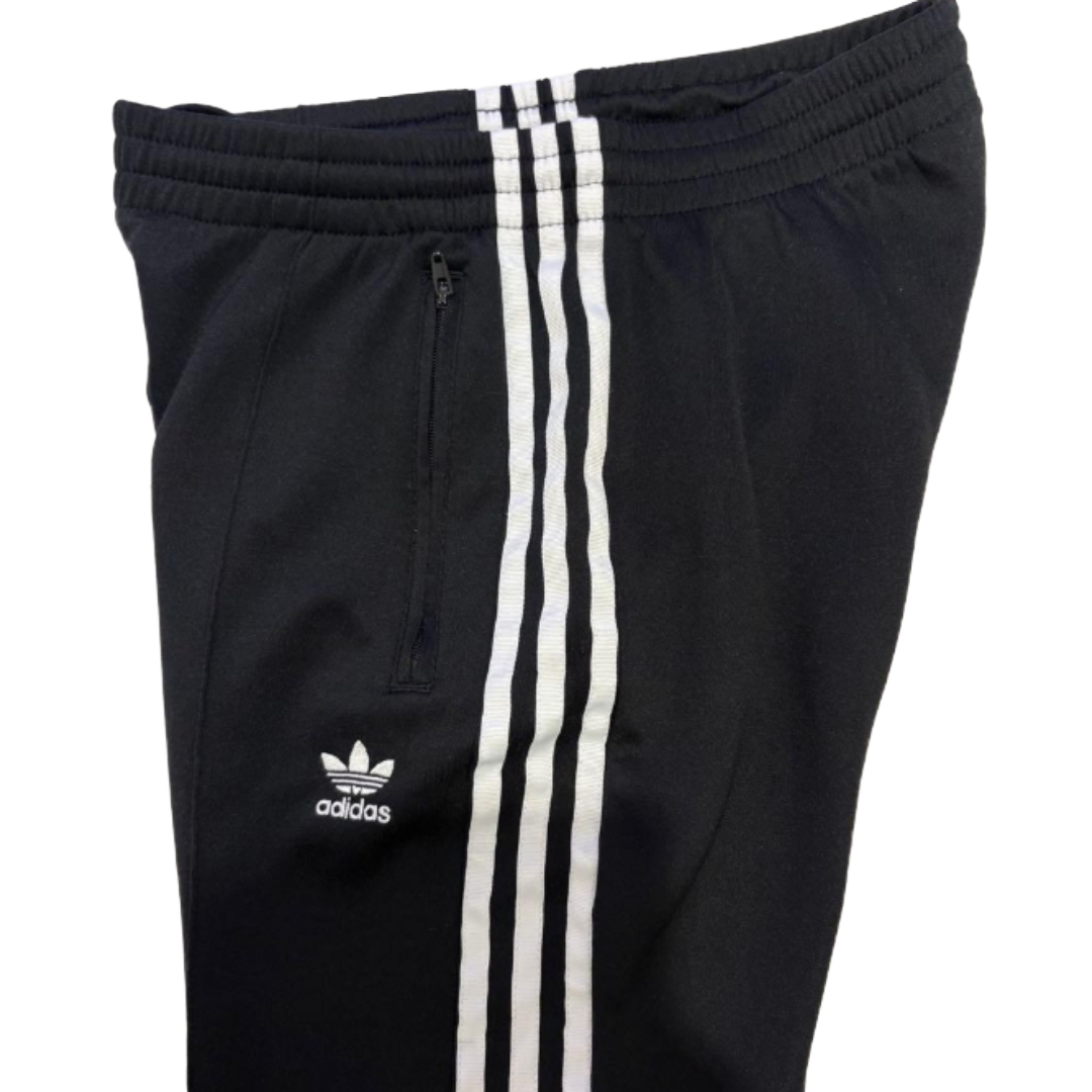 adidas アディダス トラックパンツ ジャージ スリムタイプ 黒 S