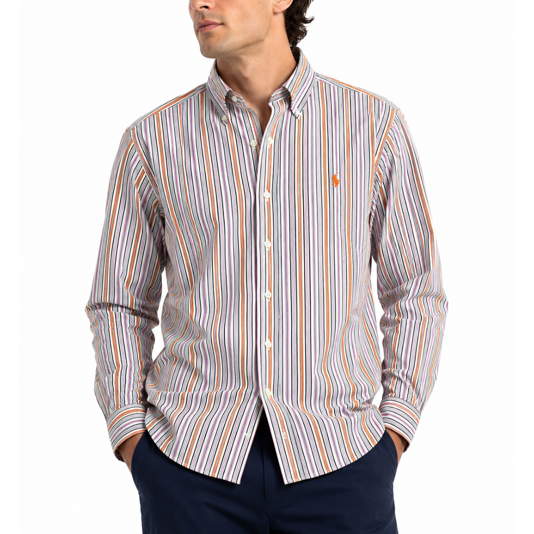 POLO RALPH LAUREN ポロラルフローレン 長袖シャツ ストライプ 39-82