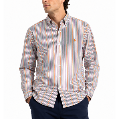 POLO RALPH LAUREN ポロラルフローレン 長袖シャツ ストライプ 39-82