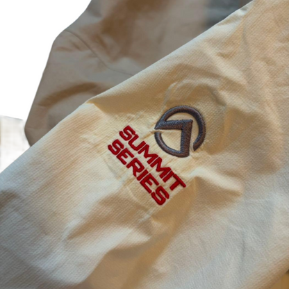 The North Face 巅峰系列透气夹克，白x米色，XL