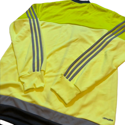 新品 adidas アディダス トラックジャケット ネオンイエロー ジャージ L
