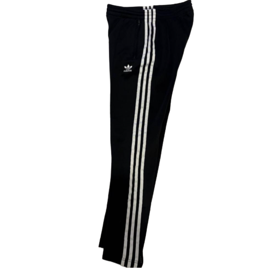 adidas アディダス トラックパンツ ジャージ スリムタイプ 黒 S