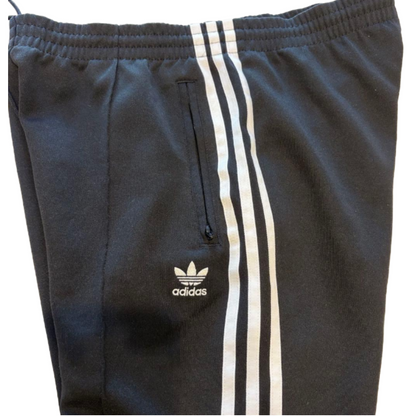adidas 아디다스 트랙팬츠 저지 트레포일 자수 슬림 블랙 L