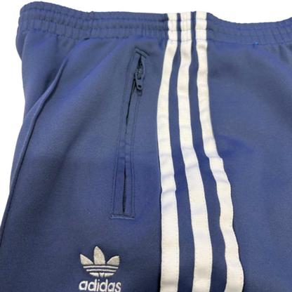 adidas 阿迪达斯 运动裤 Superstar系列 修身款 蓝色 脏蓝色 M码