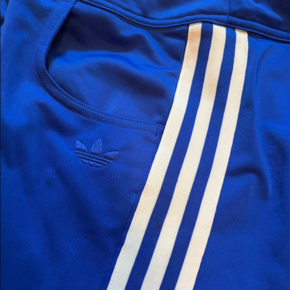 adidas 阿迪达斯 运动长裤 修身款 Super Star 系列 蓝色 XS