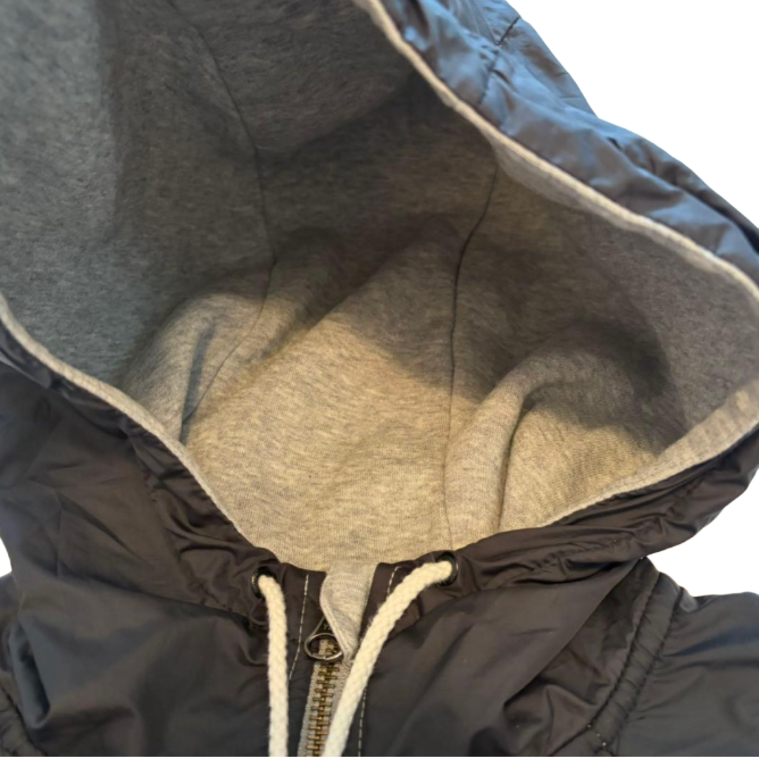 ナイキ NIKE テックフリース ウィンドランナー フルジップパーカー 黒グレー S