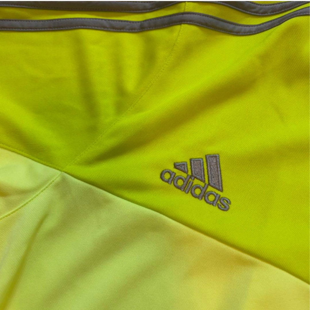 新品 adidas アディダス トラックジャケット ネオンイエロー ジャージ L