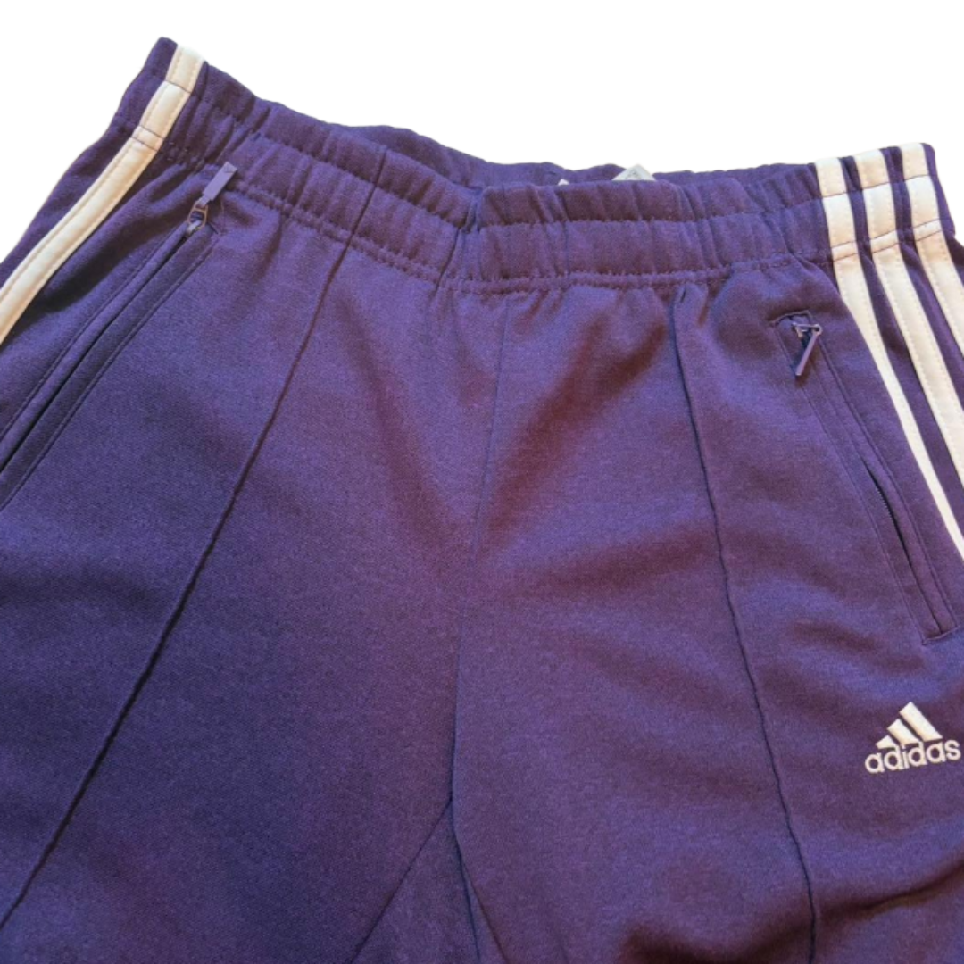 adidas アディダス トラックパンツ ジャージ 希少カラー パープル 紫色 S