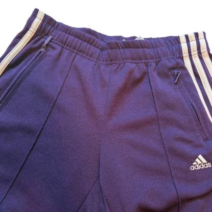 adidas アディダス トラックパンツ ジャージ 希少カラー パープル 紫色 S
