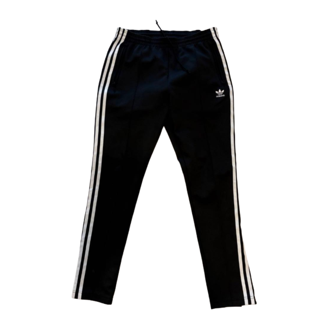 adidas 아디다스 트랙팬츠 저지 트레포일 자수 슬림 블랙 L