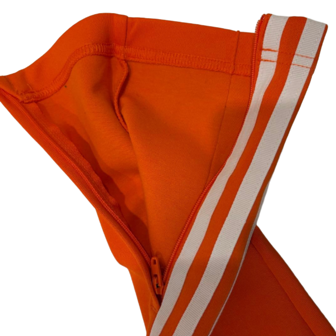 adidas 阿迪达斯 运动裤 Superstar 系列 橙色 M 码