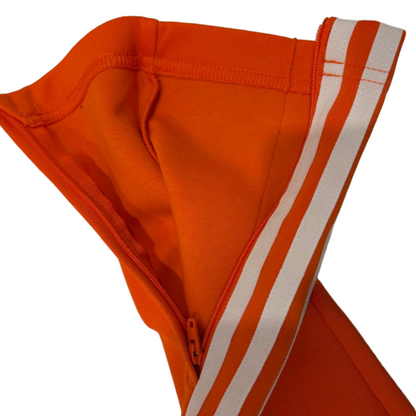 adidas 阿迪达斯 运动裤 Superstar 系列 橙色 M 码