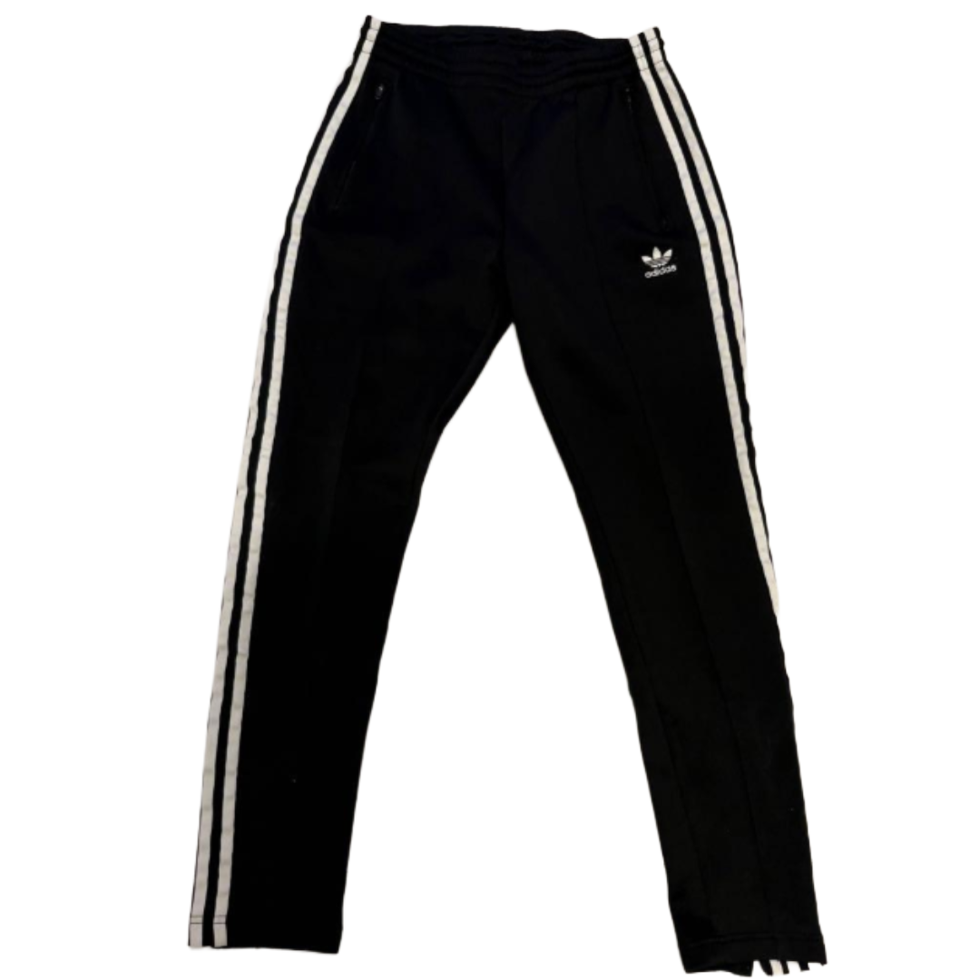 adidas アディダス トラックパンツ ジャージ スリムタイプ 黒 S