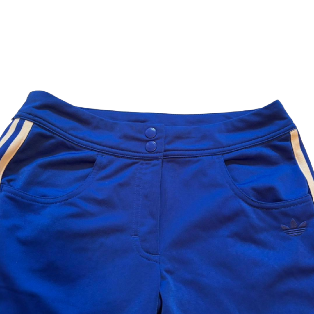 adidas 阿迪达斯 运动长裤 修身款 Super Star 系列 蓝色 XS