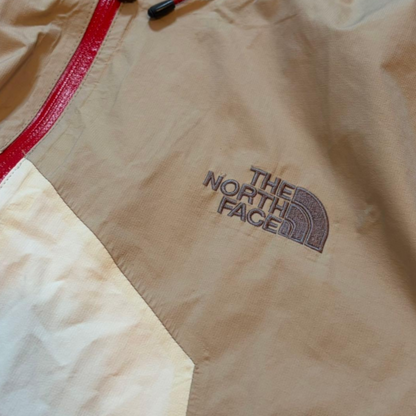The North Face 巅峰系列透气夹克，白x米色，XL