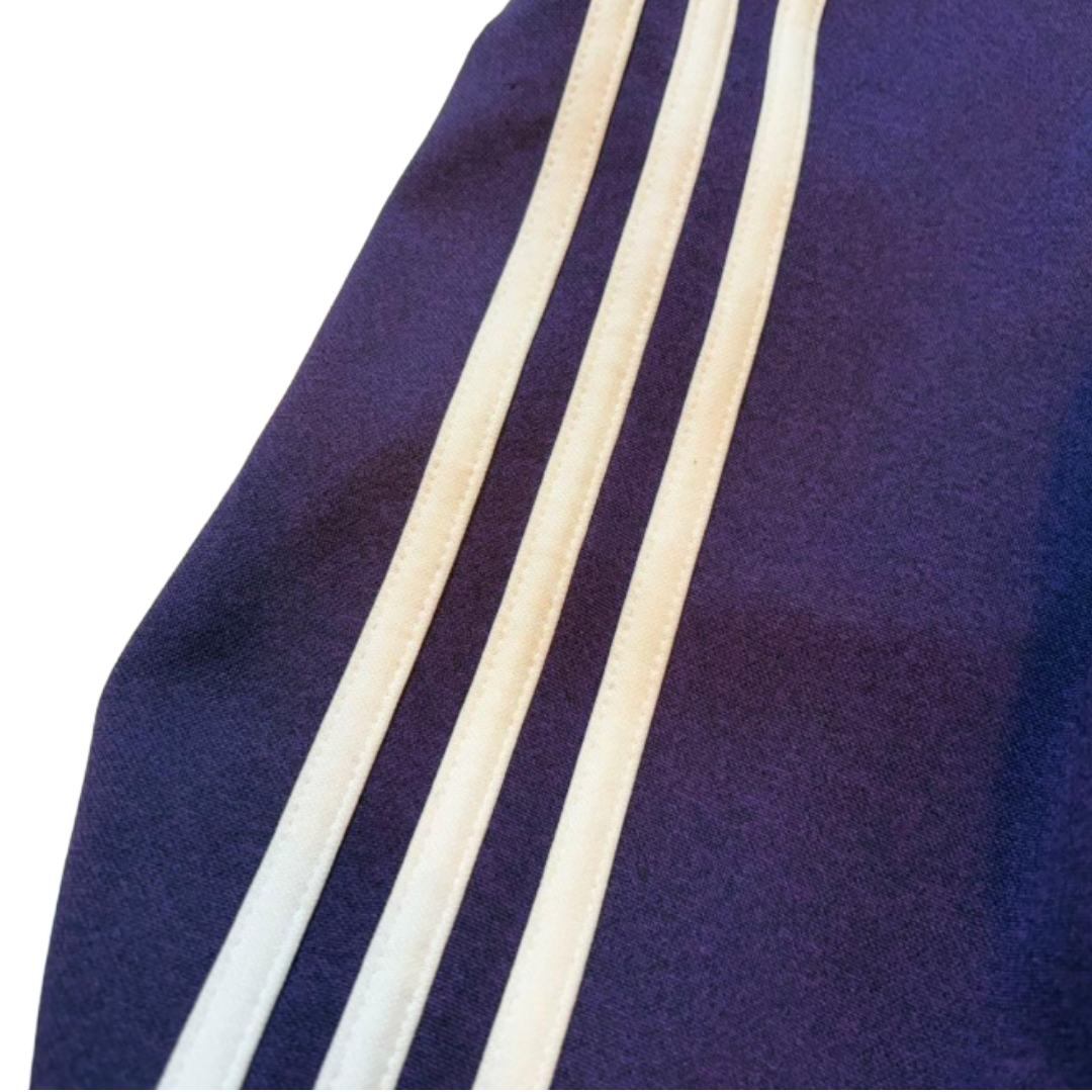 adidas アディダス トラックパンツ ジャージ 希少カラー パープル 紫色 S