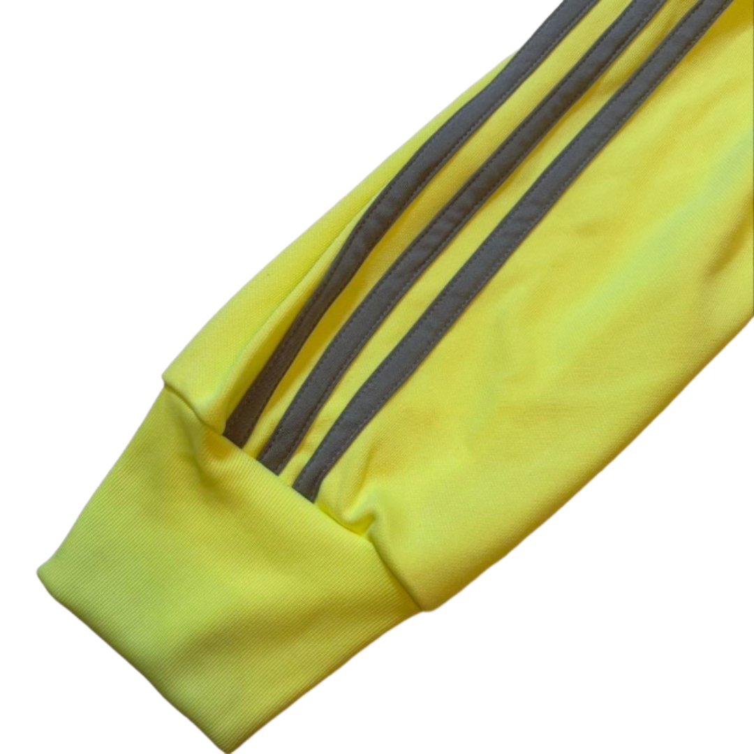 新品 adidas アディダス トラックジャケット ネオンイエロー ジャージ L