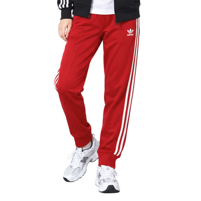 adidas アディダス スーパースターシリーズ トラックパンツ ジョガーパンツ レッド M
